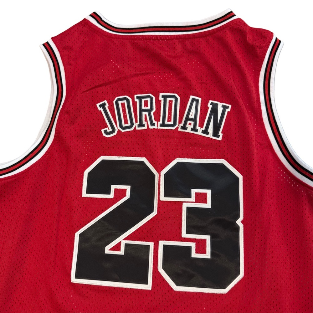 NWT Bulls Red Michael Jordan AUTHENTIC Basketball Jersey